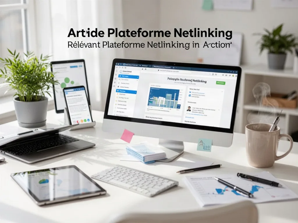 Capture d'écran de la plateforme Nautilinks présentant un tableau de bord de netlinking GEO