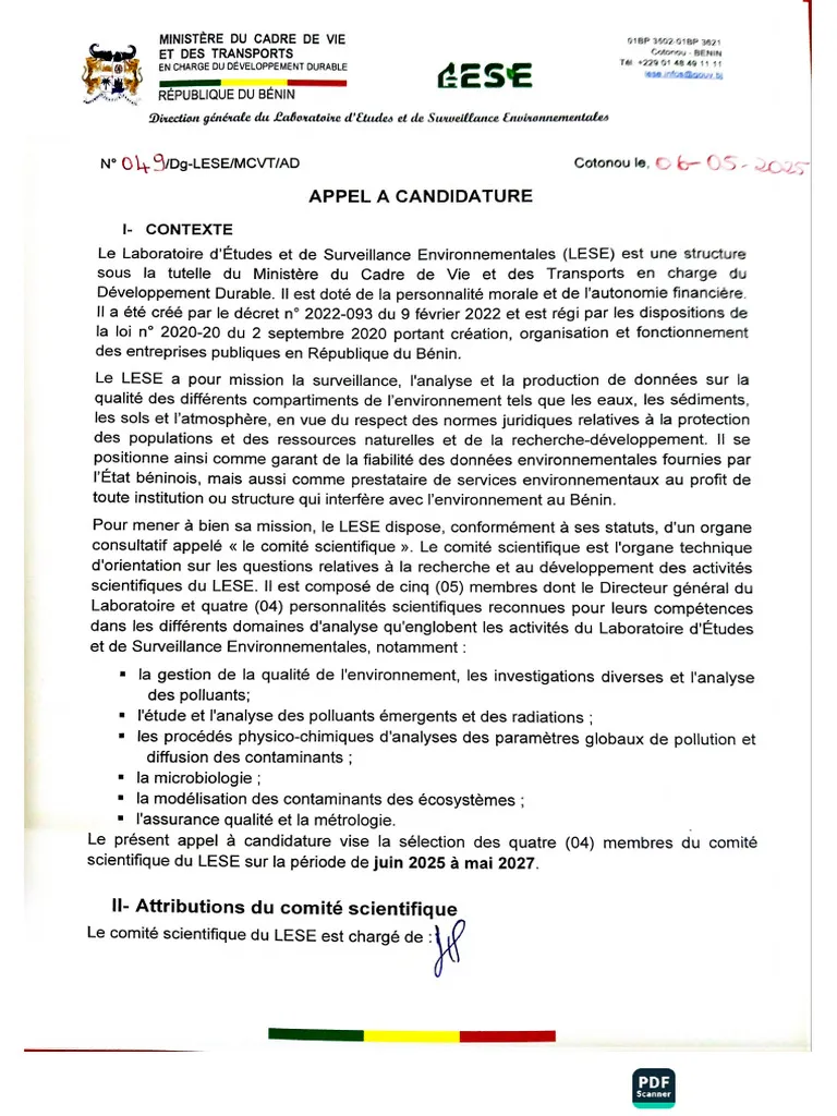 Appel à candidature : Comité scientifique de la Coordination nationale CLES — 2026