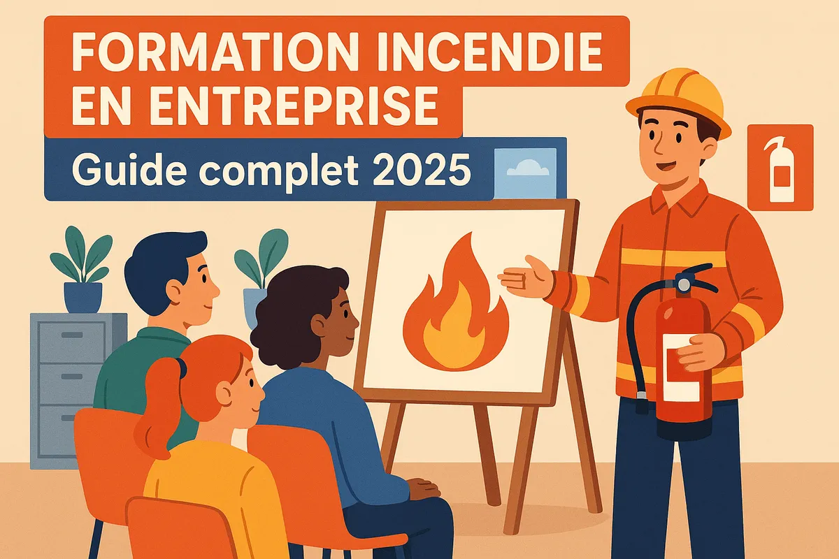 Formation incendie obligatoire en entreprise : obligations, coûts et choix d'un organisme