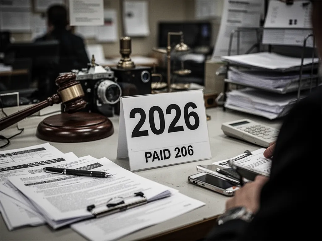 Bureau d'accueil d'un organisme de formation à Poitiers avec brochures et formulaires posés sur une table